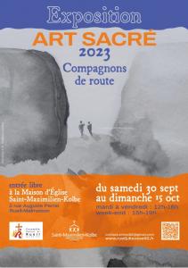 Invitation Expo Compagnon de Route 30 Septembre au 15 Octobre 2023 Rueil